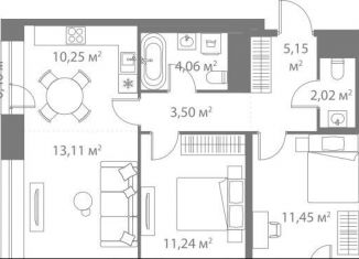 Продается 3-комнатная квартира, 61.5 м2, Москва, метро Чертановская, 1-й Котляковский переулок, 2Ак3В