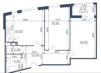 Продаю 3-комнатную квартиру, 77.3 м2, Сестрорецк, ЖК Светлый Мир Внутри