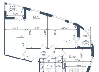 Продаю трехкомнатную квартиру, 86.7 м2, Сестрорецк, ЖК Светлый Мир Внутри