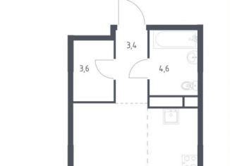 Продается 2-комнатная квартира, 47.8 м2, Москва, Шоссейная улица, 90с5, район Печатники