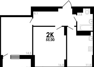 Продажа 2-ком. квартиры, 55 м2, Нижний Новгород, Автозаводский район