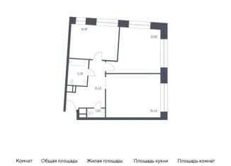 Продажа двухкомнатной квартиры, 81.4 м2, Москва, Стремянный переулок, Стремянный переулок, 2