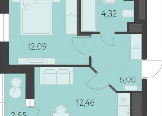 Продажа 1-ком. квартиры, 36.1 м2, Свердловская область