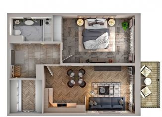 Продается 1-ком. квартира, 58.5 м2, Санкт-Петербург, шоссе Революции, 3к2, шоссе Революции