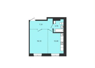 Продается однокомнатная квартира, 40.7 м2, Иркутская область