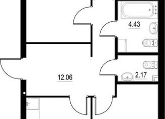 Продаю 3-комнатную квартиру, 78.7 м2, Казань, Авиастроительный район, улица Михаила Миля, 1