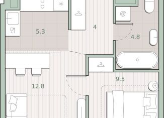 Продажа 1-комнатной квартиры, 36.4 м2, Москва, район Очаково-Матвеевское