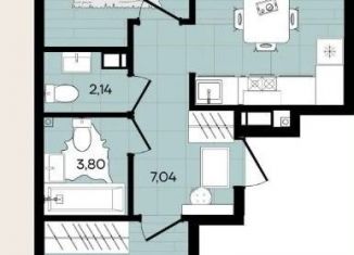 Продажа 2-ком. квартиры, 65.1 м2, Краснодар