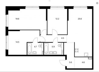 Продажа 3-комнатной квартиры, 97.2 м2, Москва, ЖК Барклая 6, жилой комплекс Барклая 6, к5