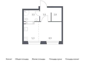 Продаю квартиру студию, 23.5 м2, Москва, проспект Куприна, 30к9