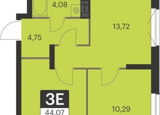 Продается 2-комнатная квартира, 44.1 м2, Свердловская область, улица Академика Ландау, 39