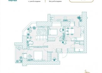 Продаю 3-ком. квартиру, 69.6 м2, Благовещенск