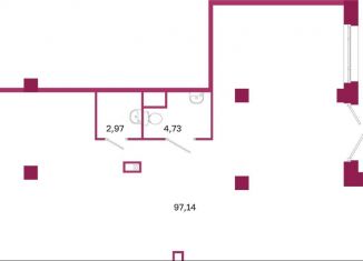 Продаю помещение свободного назначения, 104.84 м2, Санкт-Петербург, Курская улица, 27, Фрунзенский район