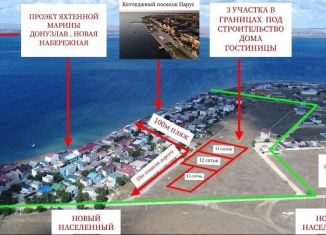 Продам участок, 11 сот., Крым, коттеджный посёлок Парус, 278