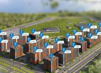 1-ком. квартира на продажу, 45.7 м2, Самара