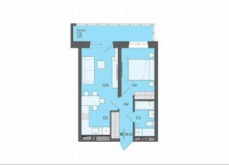 Продажа 2-ком. квартиры, 38 м2, Пермь, улица Сергея Есенина, 9Ак2