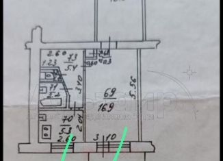 Продаю 2-ком. квартиру, 46 м2, Ростов-на-Дону, улица 1-я Линия, 58/102, Пролетарский район