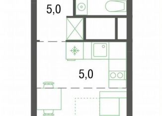 Продам квартиру студию, 21 м2, Котельники