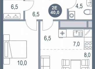 Продажа двухкомнатной квартиры, 40 м2, Котельники, микрорайон Новые Котельники, 11