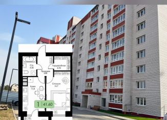 Продаю 1-комнатную квартиру, 41.6 м2, Смоленск, ЖК Загорье, Ипподромный проезд, 32