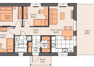 Продается дом, 80.8 м2, деревня Иванцево, Вишнёвая улица