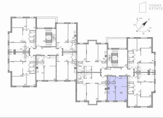 Продажа 1-ком. квартиры, 48 м2, деревня Болтино, улица Баздырева, 3, ЖК Болтино