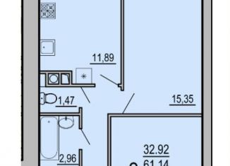 Двухкомнатная квартира на продажу, 64.7 м2, Смоленск