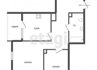 Продам 2-комнатную квартиру, 64.5 м2, Екатеринбург, Трамвайный переулок, 2к3, Трамвайный переулок