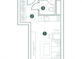 Продам квартиру студию, 23.5 м2, Москва, метро Петровско-Разумовская, Ботаническая улица