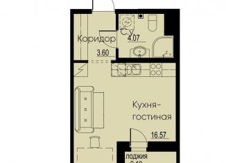 Продажа квартиры студии, 25.3 м2, Ленинградская область