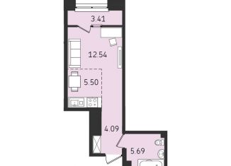 Продаю квартиру студию, 31.2 м2, Хабаровский край, Албанский переулок