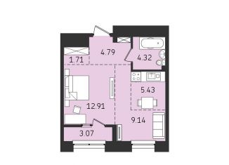 Продается 2-комнатная квартира, 41.4 м2, Хабаровск, Албанский переулок
