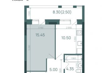 Продажа 1-комнатной квартиры, 40.5 м2, Казань, ЖК Свобода, жилой комплекс Свобода, с2