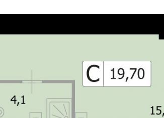 Квартира на продажу студия, 19.7 м2, Москва, Нижегородская улица, 32с15, Нижегородская улица