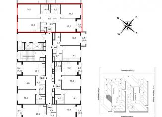 Продажа 3-комнатной квартиры, 101.1 м2, Москва, Винницкая улица, 8к2, район Раменки