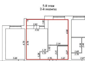 Продам 1-ком. квартиру, 35 м2, Самара, метро Юнгородок, 1-й квартал, 77