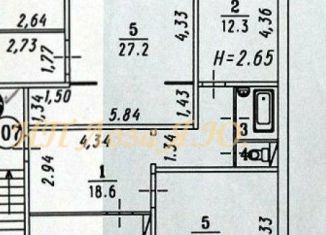 Продается 2-ком. квартира, 65.5 м2, Омск, Омская улица, 109