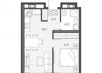 Продается 1-комнатная квартира, 37.2 м2, Дагестан