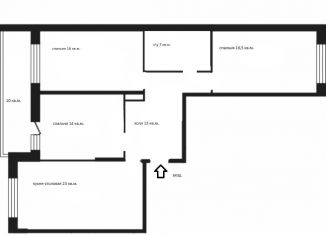 Продаю 3-комнатную квартиру, 105 м2, Санкт-Петербург, улица Александра Матросова, 3, Выборгский район