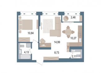 Продажа 2-ком. квартиры, 52 м2, Республика Башкортостан, улица Пархоменко, 156Е