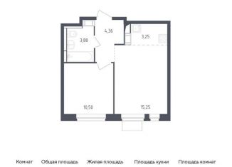 Продаю 1-ком. квартиру, 37.2 м2, Московская область, жилой комплекс Пятницкие Луга, к2/2