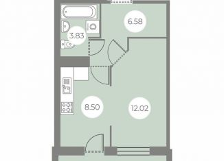 Продается однокомнатная квартира, 34.4 м2, Санкт-Петербург, муниципальный округ Шувалово-Озерки