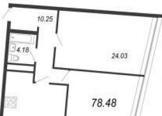 Продается 2-комнатная квартира, 78.5 м2, Санкт-Петербург, Средний проспект Васильевского острова, 87к3, ЖК Некст