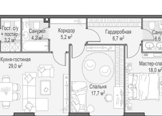 Продаю 2-ком. квартиру, 95.6 м2, Москва, метро Выставочная