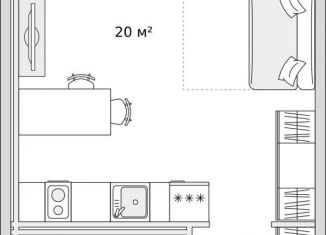 Продажа квартиры студии, 27.6 м2, Санкт-Петербург