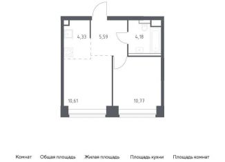 Продаю 1-ком. квартиру, 35.5 м2, Москва, жилой комплекс Нова, к2, ЗАО