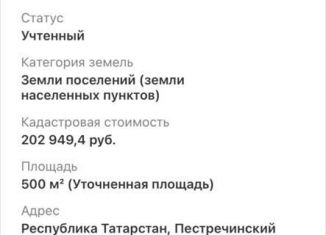 Земельный участок на продажу, 5 сот., село Конь