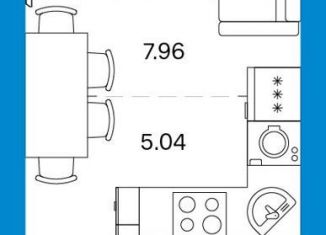 Продам 1-ком. квартиру, 21 м2, Уфа, Некрасовский переулок, 38