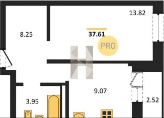 Продается 1-ком. квартира, 37.6 м2, Новосибирск, метро Заельцовская