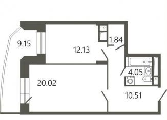 Продажа 1-комнатной квартиры, 53 м2, Подольск, Советская улица, 18к1